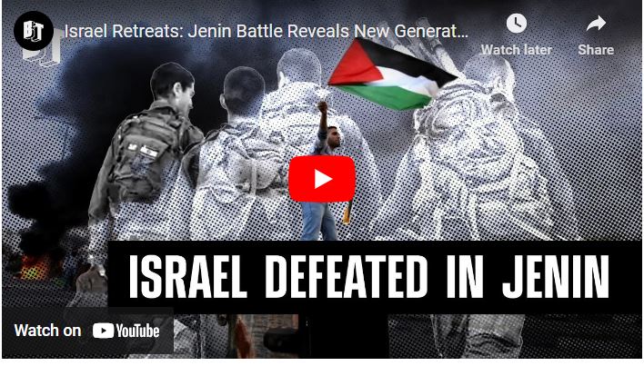 Israel Retreats: Jenin Battle Reveals New Generation of Palestinian ...