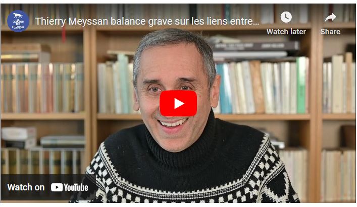 Thierry Meyssan Balance Grave Sur Les Liens Entre Israël Et Les Frères ...