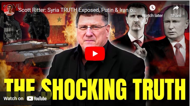 Alurt Ritter Syria TRUTH Exposed, Putin & Iran on HIGH ALERT as IDF BOMBS Damascus ...